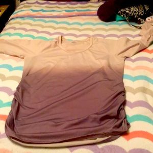 Juniors top that is two tone